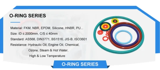Guarnizioni O-ring in gomma Swks FKM NBR HNBR EPDM Guarnizione O-ring in silicone