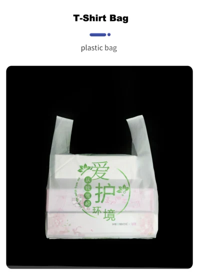 Borsa tote OPP compostabile al 100% Supermercato Vendita al dettaglio di generi alimentari Imballaggio senza plastica Borse per la spesa biodegradabili in PLA Pbat Confezione borsa per la spesa