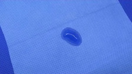 Tessuto non tessuto medico idrofilo Smpe laminato con film in PE per rinforzo del drappeggio